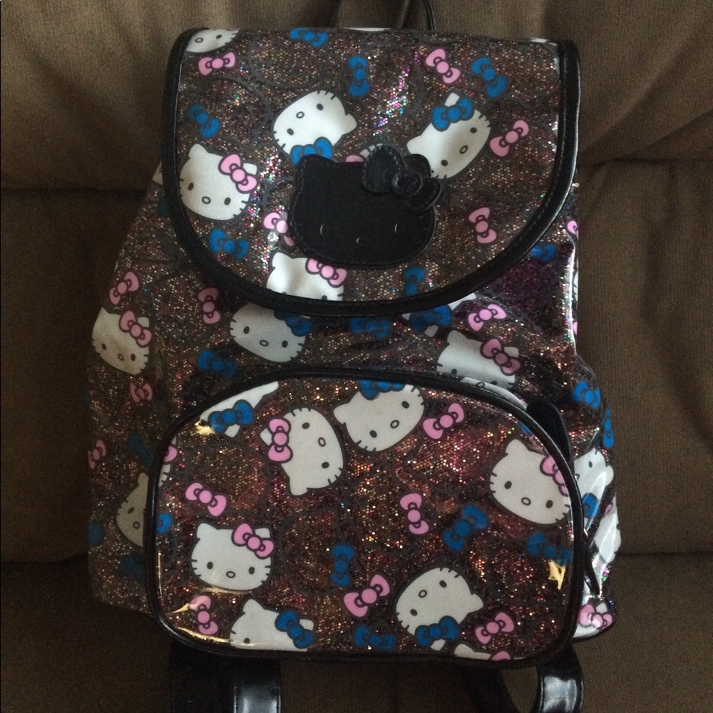 Hello Kitty Hawaii Collectors Backpack Bag Rare